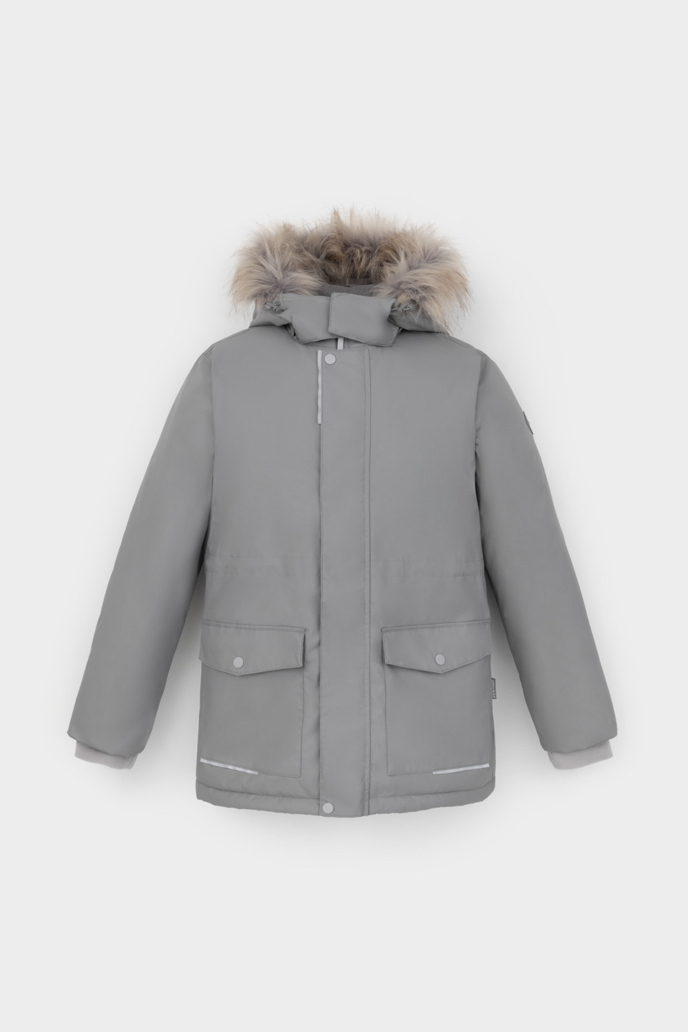 Куртки для мальчика, артикул: ВК 36103/3 ГР (122-158), цвет: серый, фото 2