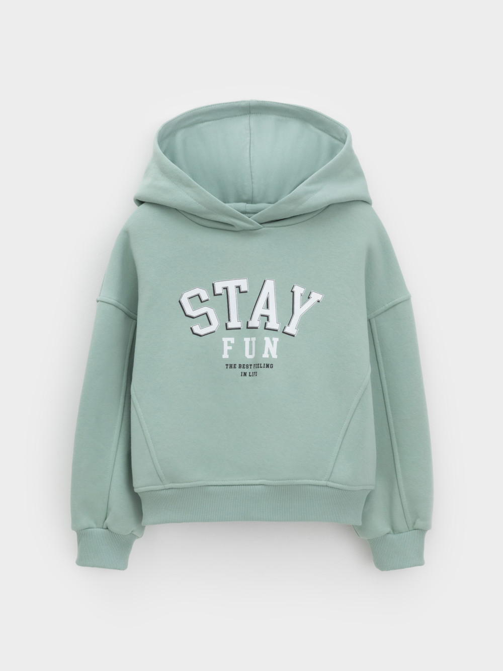 Худи для девочки, артикул: КР 302815, цвет: голубой, фото 2