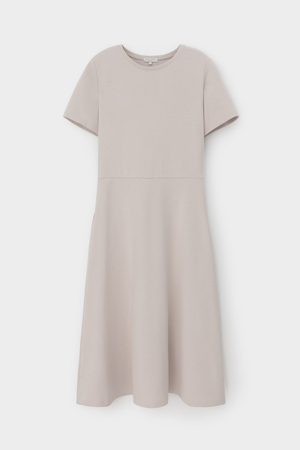 Платья женские для мам, артикул: ЕВТ 5064, цвет: бежевый, фото 2