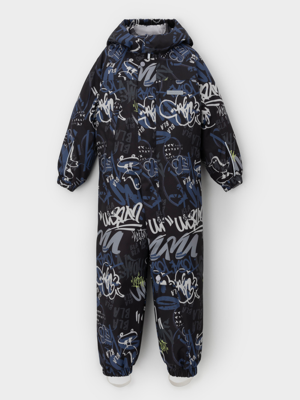 Комбинезоны утепленные для мальчика, артикул: ВК 60069/н/9 УЗГ, цвет: темно-серый, фото 2