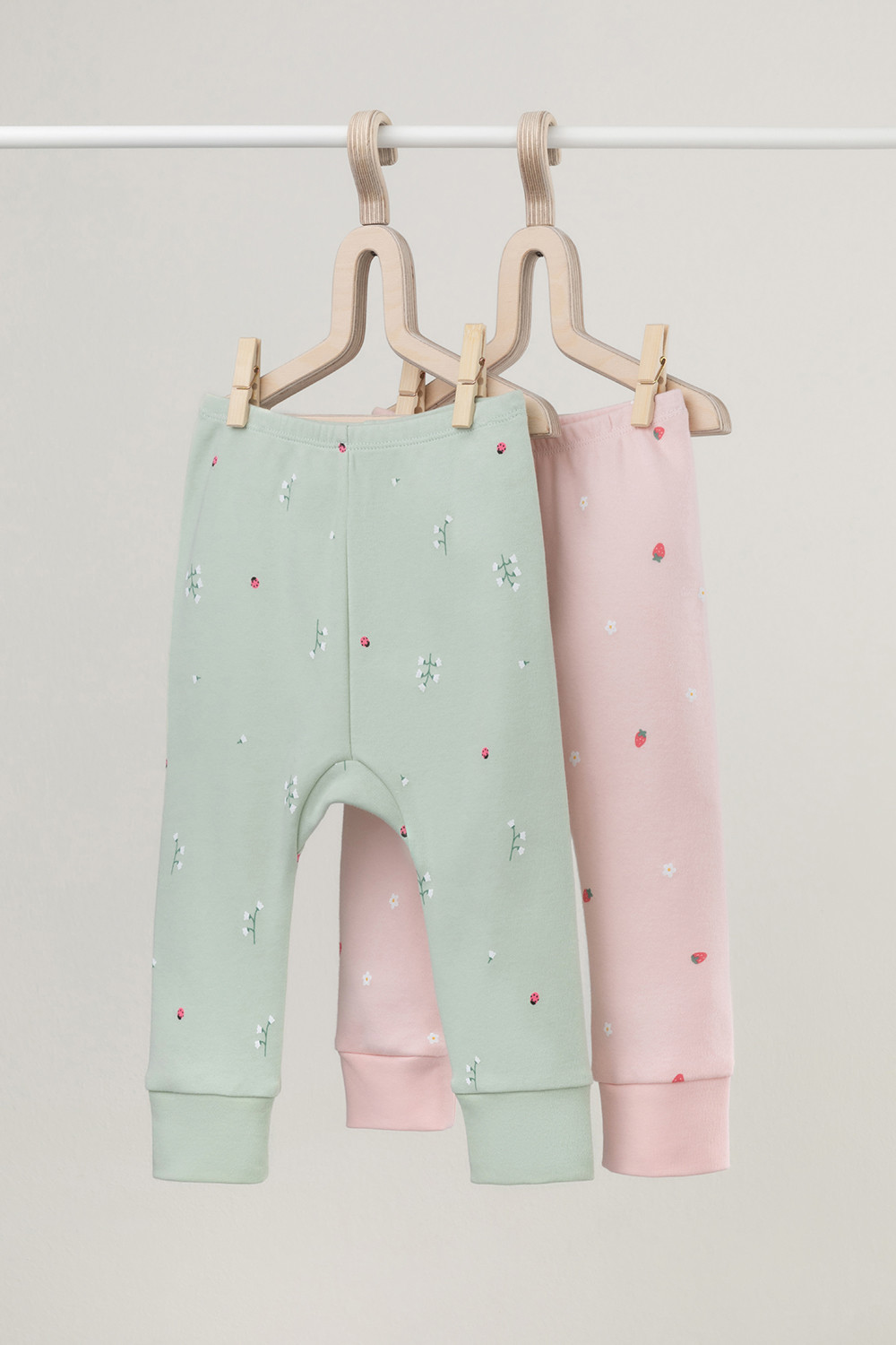 Брюки для новорожденных, артикул: К 4718-2уп, цвет: зеленый, фото 2