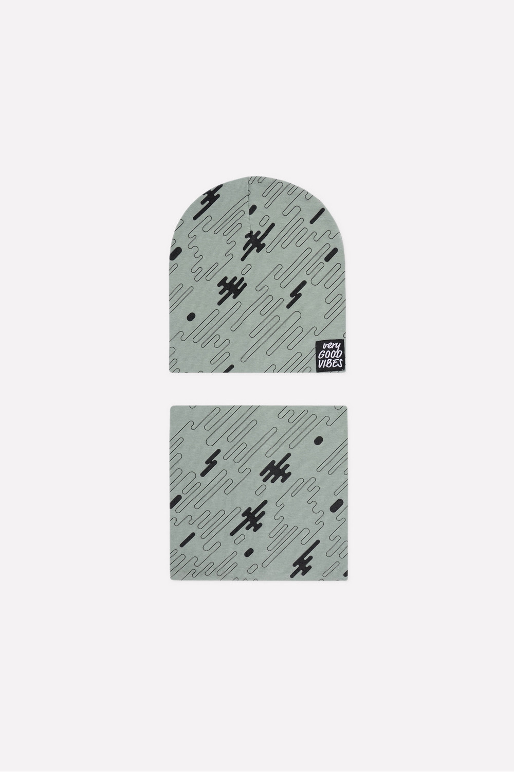 Шапка для мальчика, артикул: К 8125, цвет: зеленый, фото 2