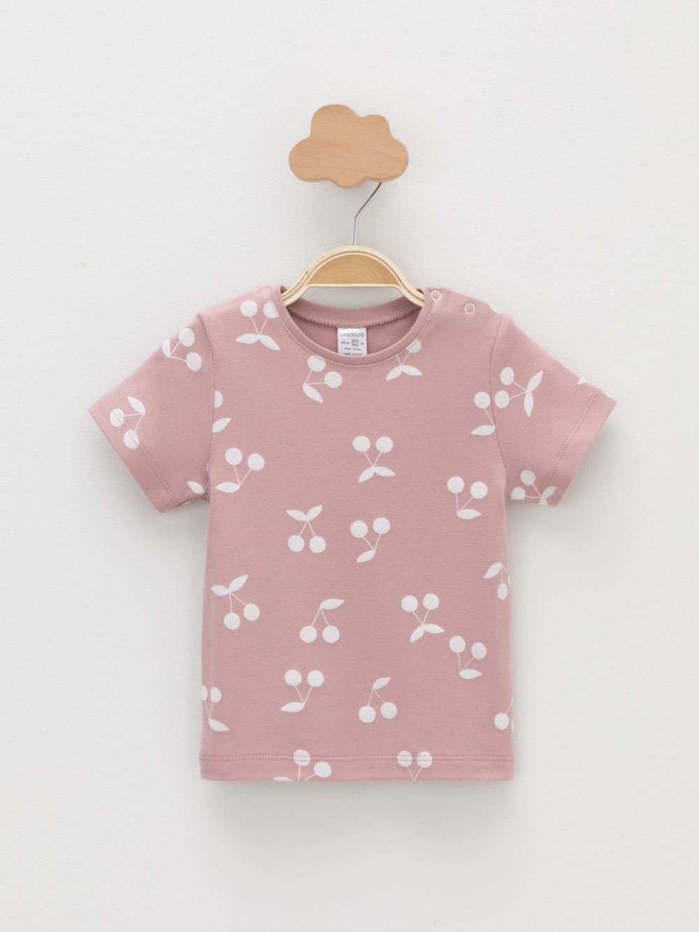Футболка для новорожденных, артикул: К 301156-2уп, цвет: розовый, фото 2