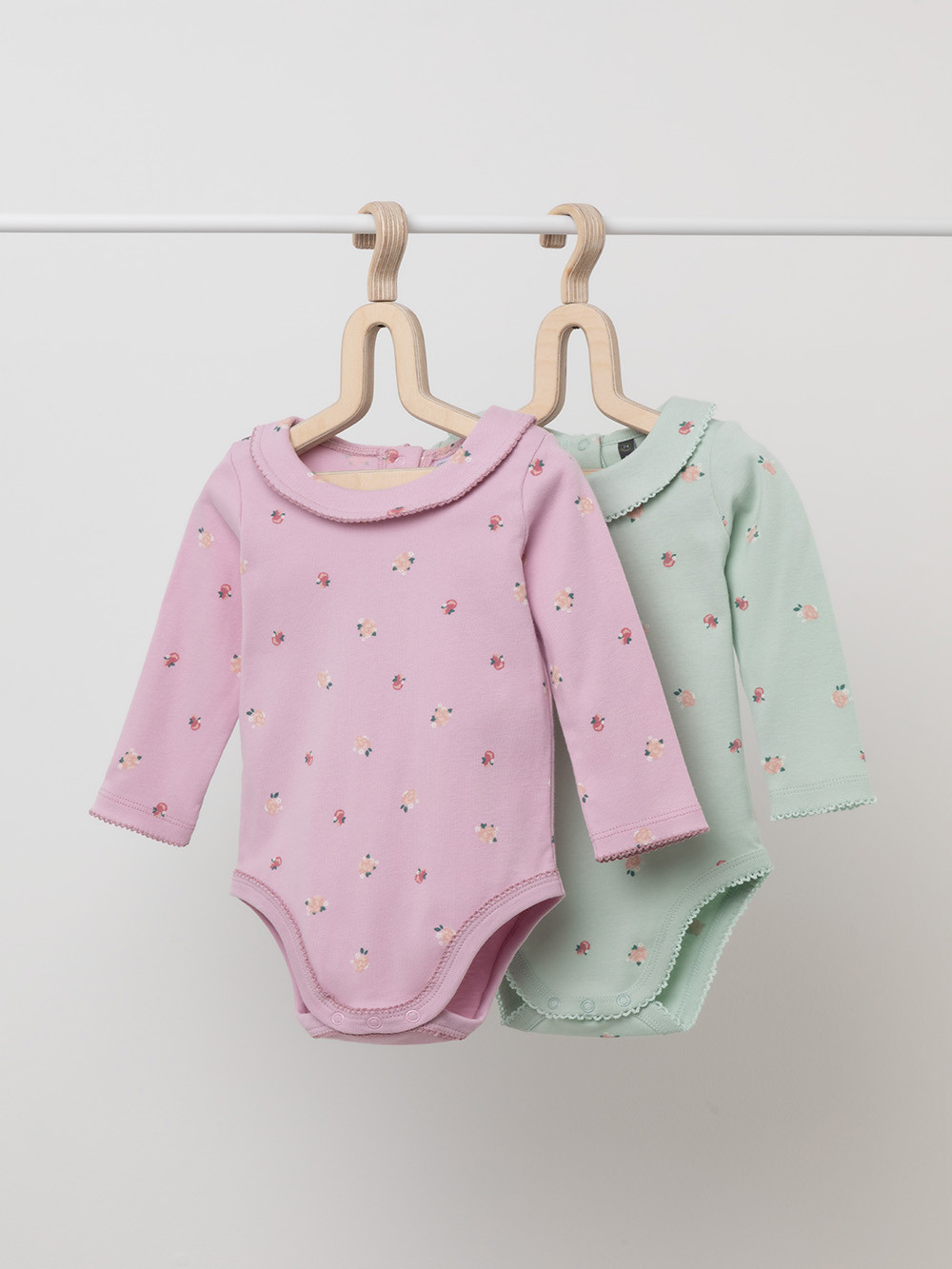 Боди для новорожденных, артикул: К 6539-2уп, цвет: зеленый, фото 2