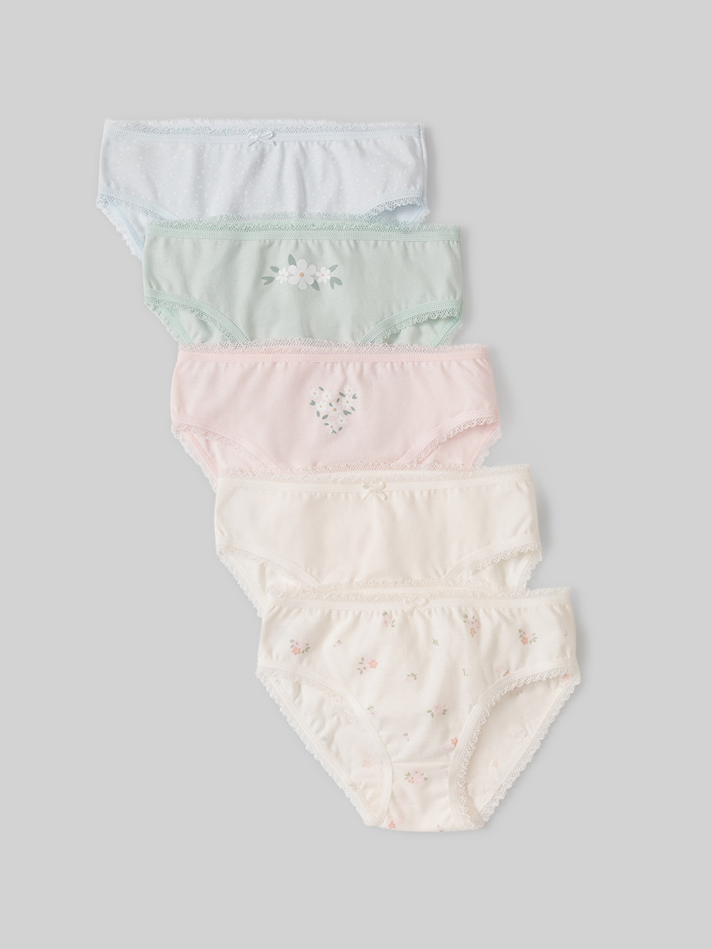 Трусы для девочки, артикул: МП 1931-5уп, цвет: сахар, фото 2