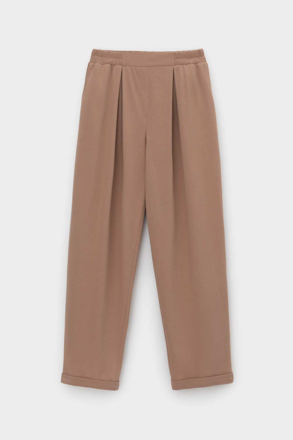 Брюки женские для мам, артикул: ЕВТ 4132, цвет: коричневый, фото 2