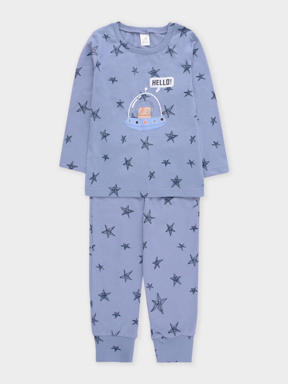 Пижама для мальчика, артикул: К 1637, цвет: голубой, фото 2