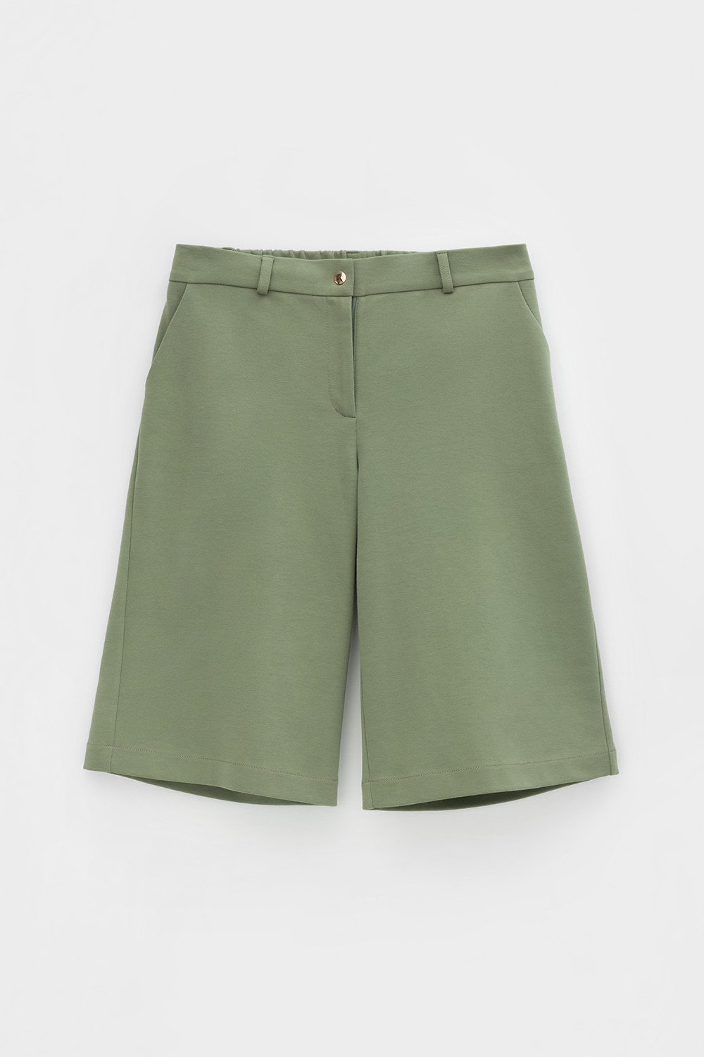 Шорты женские для мам, артикул: ЕВТ 4094, цвет: хаки, фото 2