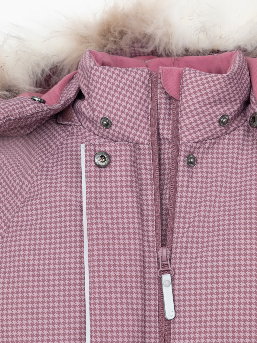 Куртка для девочки, артикул: ВК 38124/н/1 ГР, цвет: розовый, фото 2