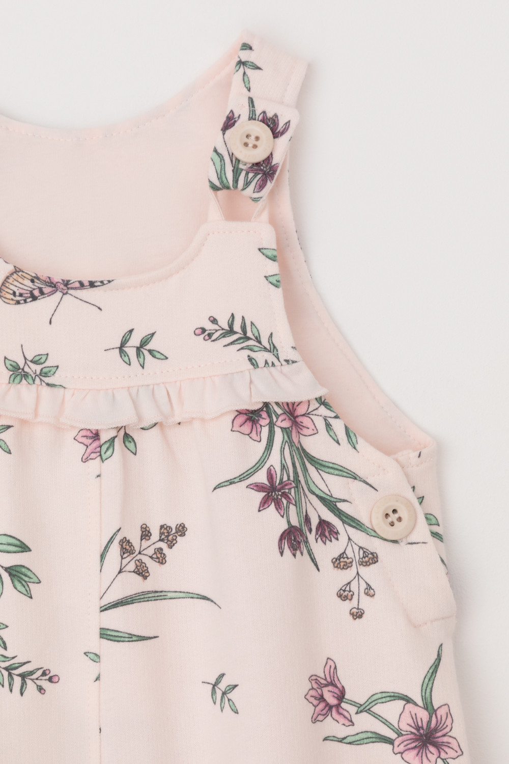 Полукомбинезон для девочки, артикул: КР 6546, цвет: розовый, фото 2