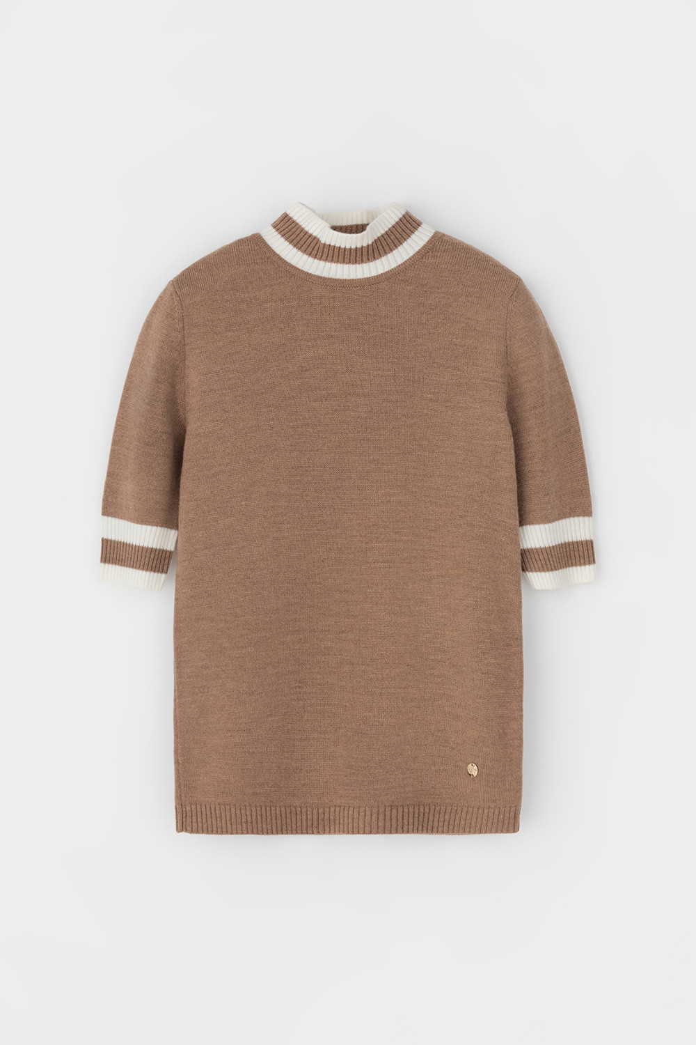 Джемперы женские для мам, артикул: ЕВ 30045/24ш, цвет: коричневый, фото 2