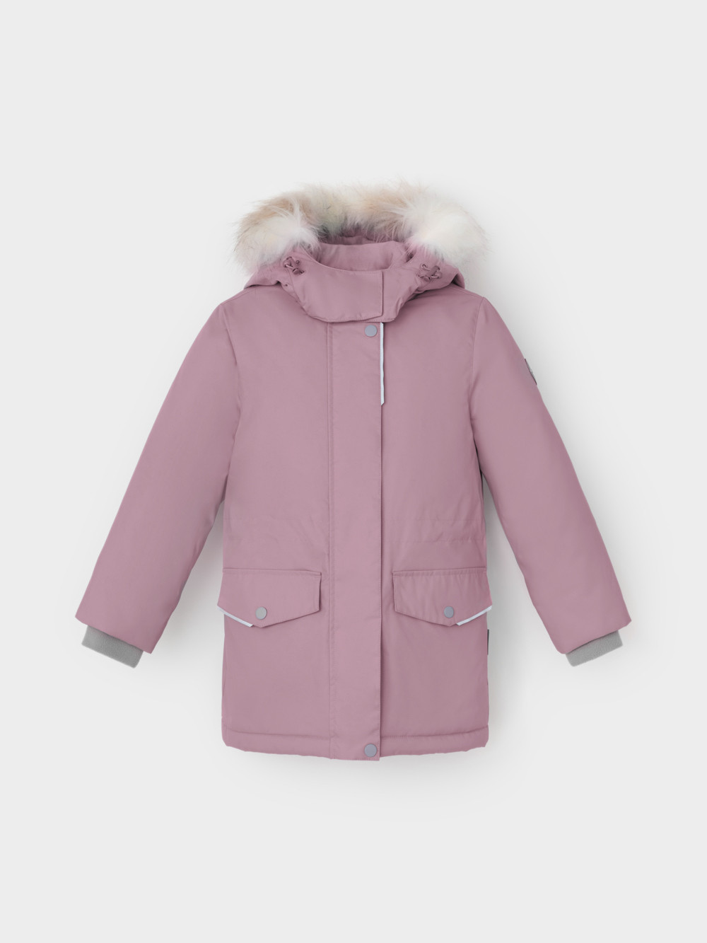 Куртка для девочки, артикул: ВК 38112/5 ГР, цвет: светло-розовый, фото 2