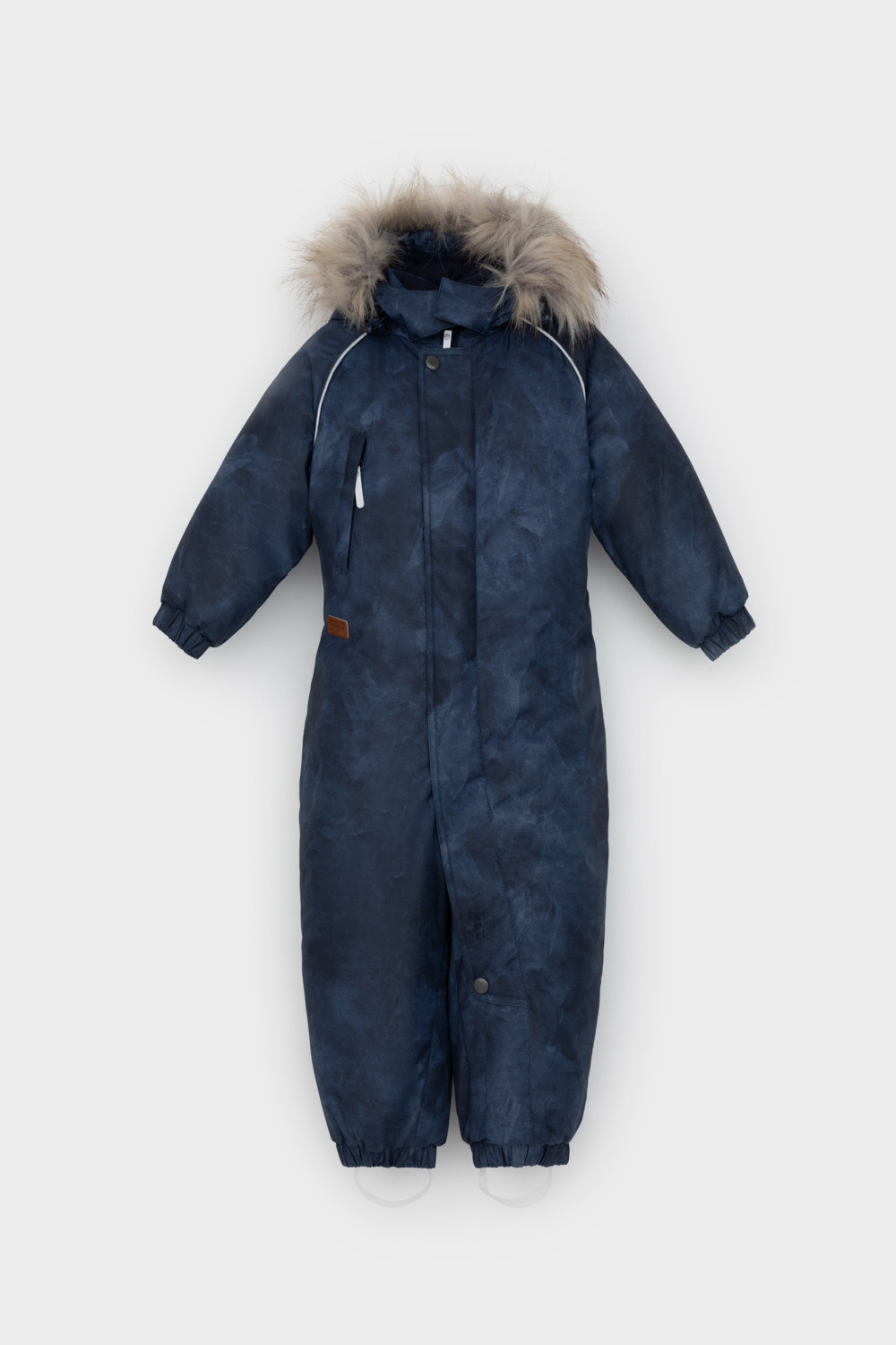Комбинезоны утепленные для мальчика, артикул: ВК 60116/н/6 ГР, цвет: синий, фото 2