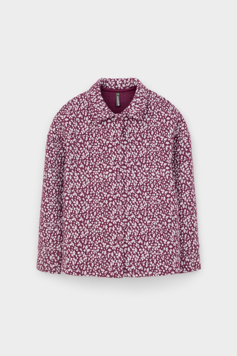 Рубашка для девочки, артикул: КР 302578, цвет: бордовый, фото 2