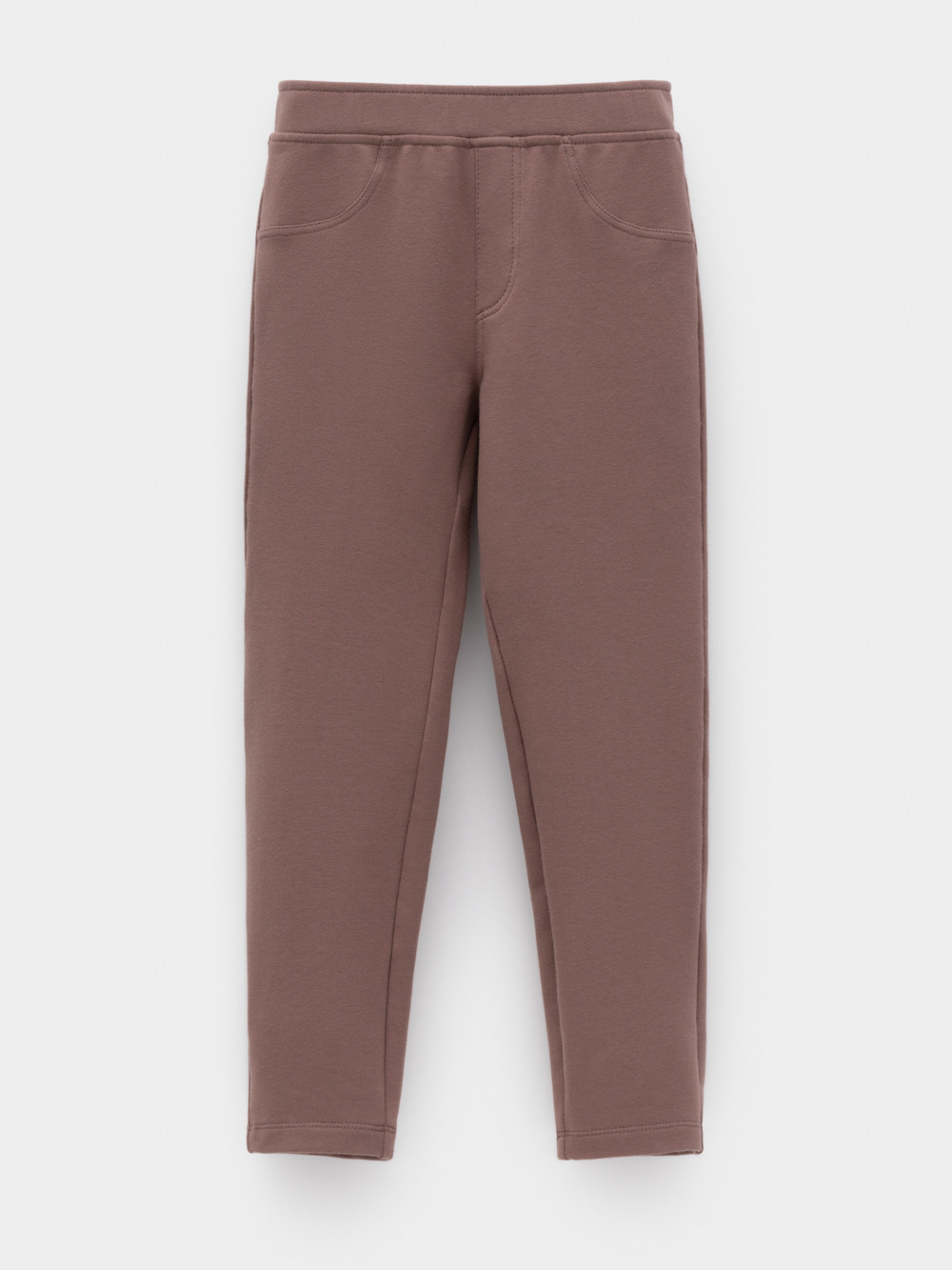 Брюки для девочки, артикул: КР 400864, цвет: кофейный, фото 2