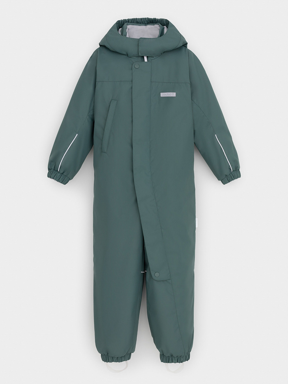 Комбинезоны утепленные для мальчика, артикул: ВК 60109/7 УЗГ, цвет: зеленый, фото 2