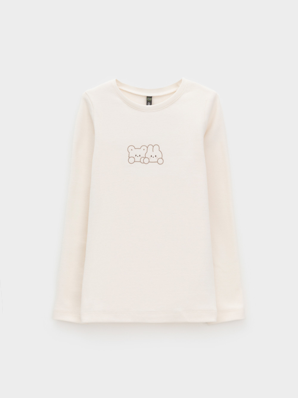 Лонгсливы для девочки, артикул: КР 302267, цвет: сахар, фото 2