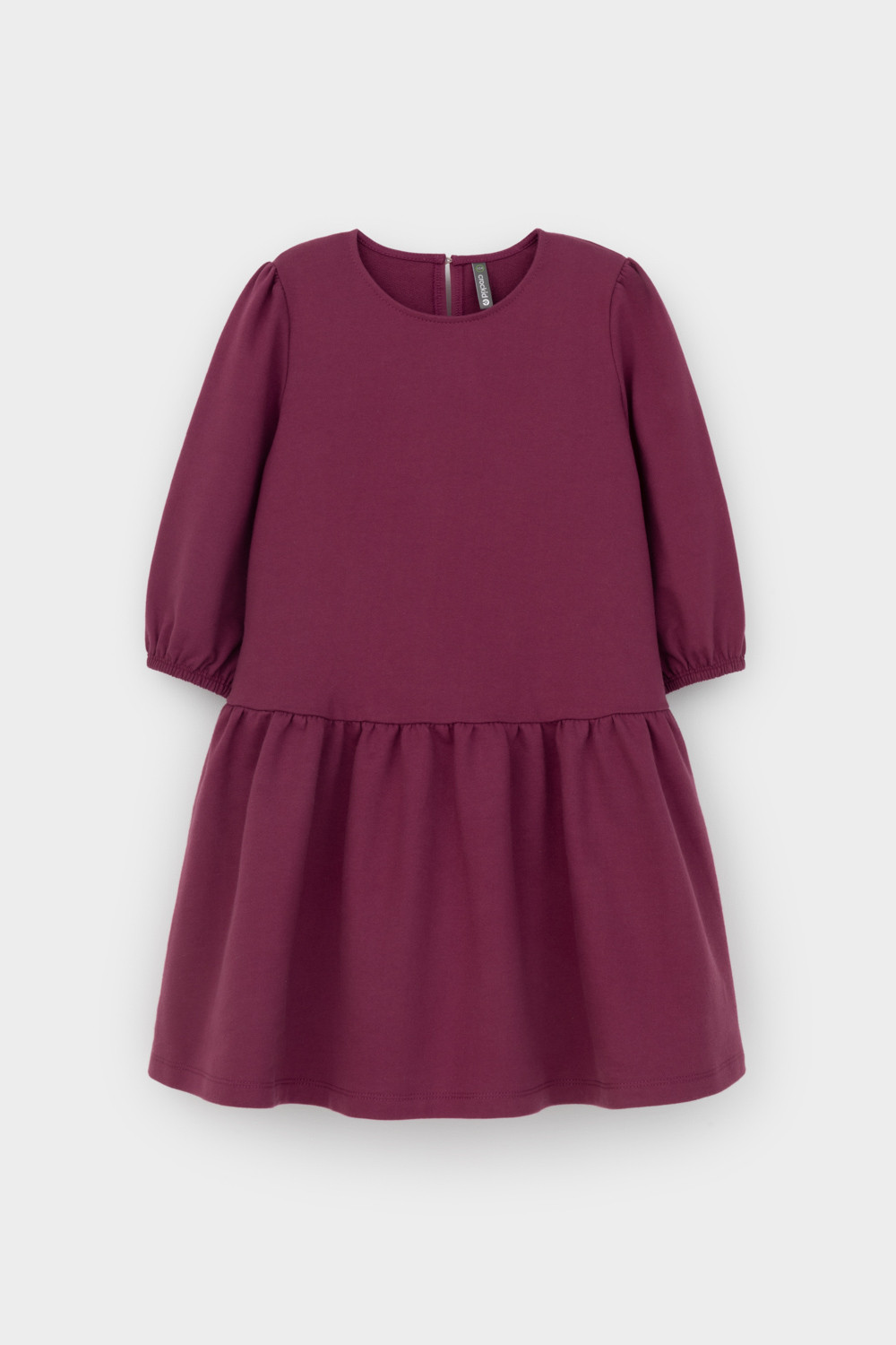 Платье для девочки, артикул: КР 5898, цвет: бордовый, фото 2