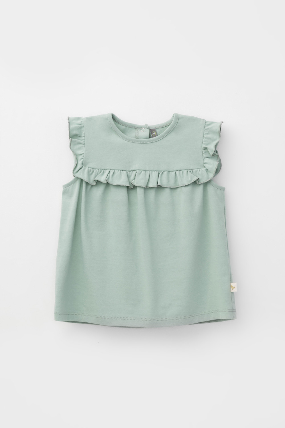 Футболка для девочки, артикул: КР 302443, цвет: минт, фото 2