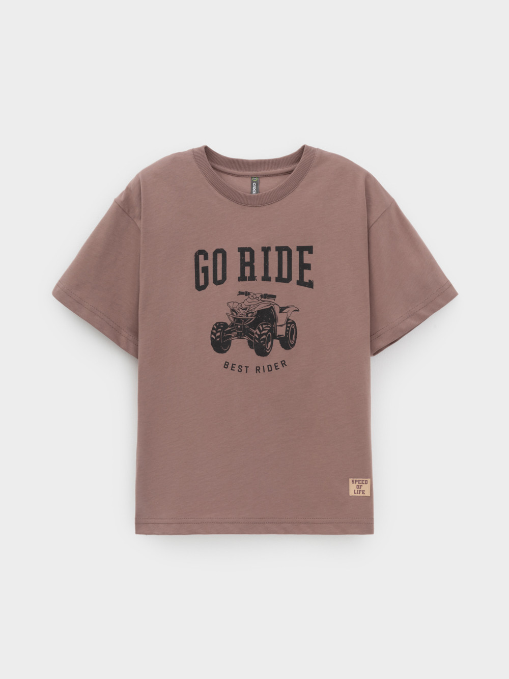 Футболка для мальчика, артикул: КР 302917, цвет: коричневый, фото 2