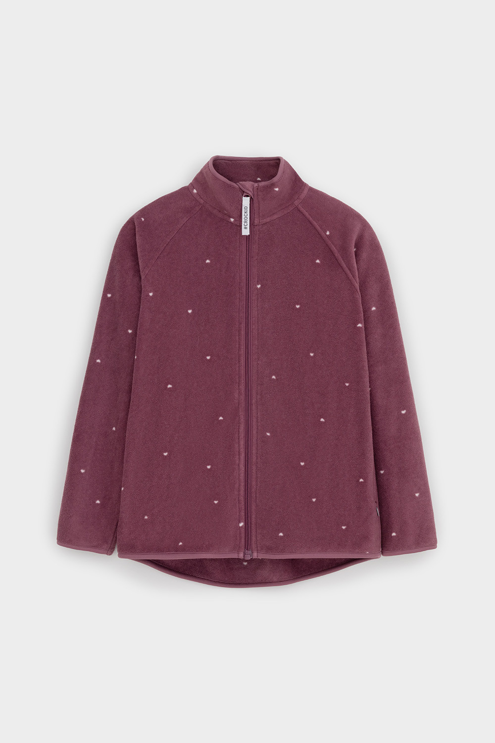 Куртка для девочки, артикул: ФЛ 34011/н/55 ГР, цвет: фиолетовый, фото 2