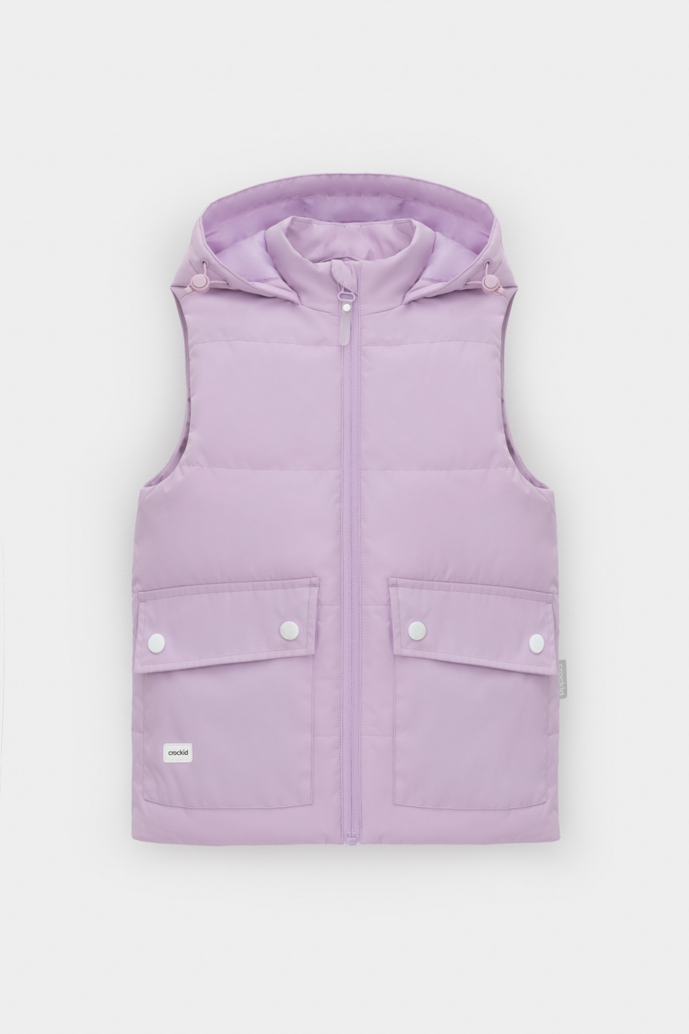 Жилет для девочки, артикул: ВК 35011/12 ГР (128-158), цвет: фиолетовый, фото 2