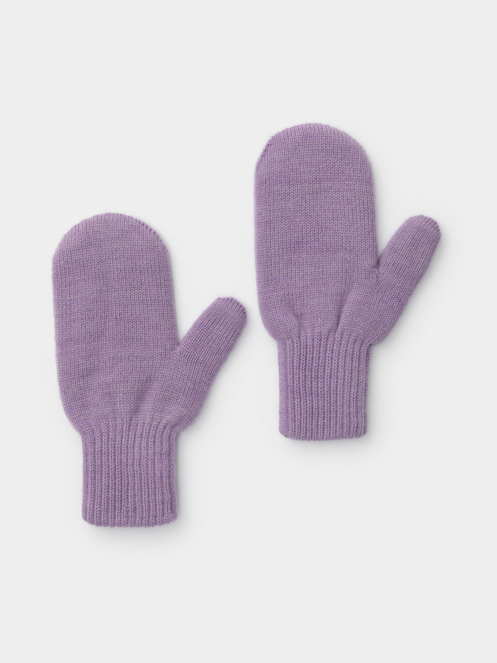 Рукавицы для девочки, артикул: КВ 10021/ш, цвет: фиолетовый, фото 2