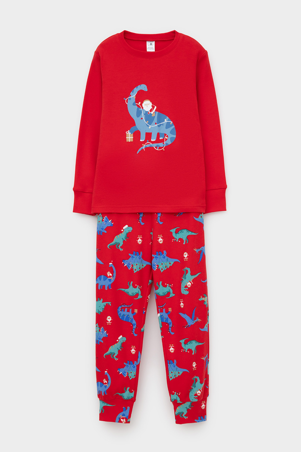 Пижама для мальчика, артикул: К 1541, цвет: красный, фото 2