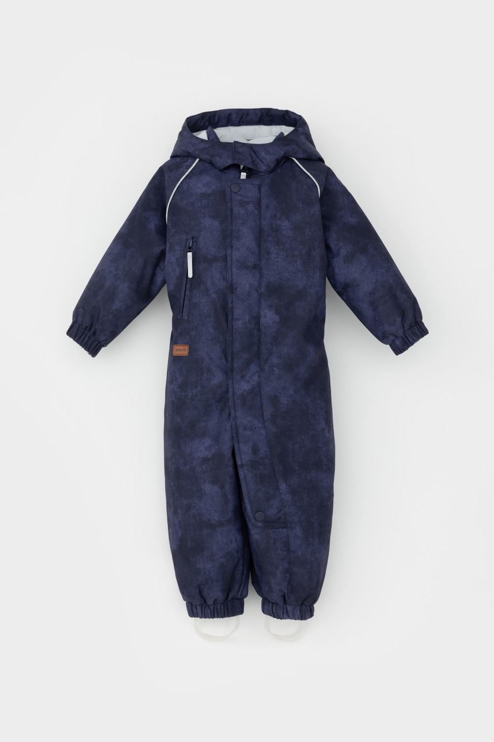 Комбинезоны утепленные для мальчика, артикул: ВК 60085/н/41 ГР, цвет: синий, фото 2