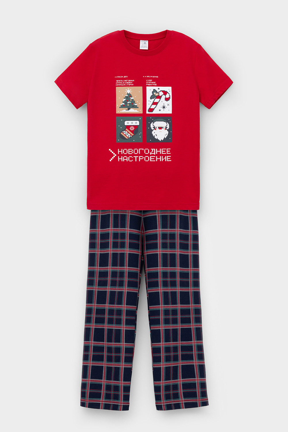 Пижама для мальчика, артикул: К 1599, цвет: красный, фото 2