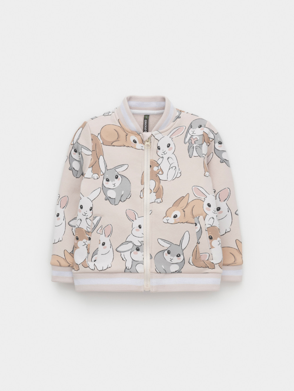 Жакет для девочки, артикул: КР 302899, цвет: бежевый, фото 2