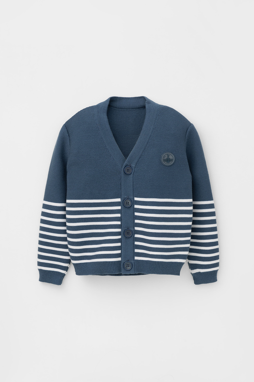 Жакет для мальчика, артикул: КВ 30153, цвет: синий, фото 2