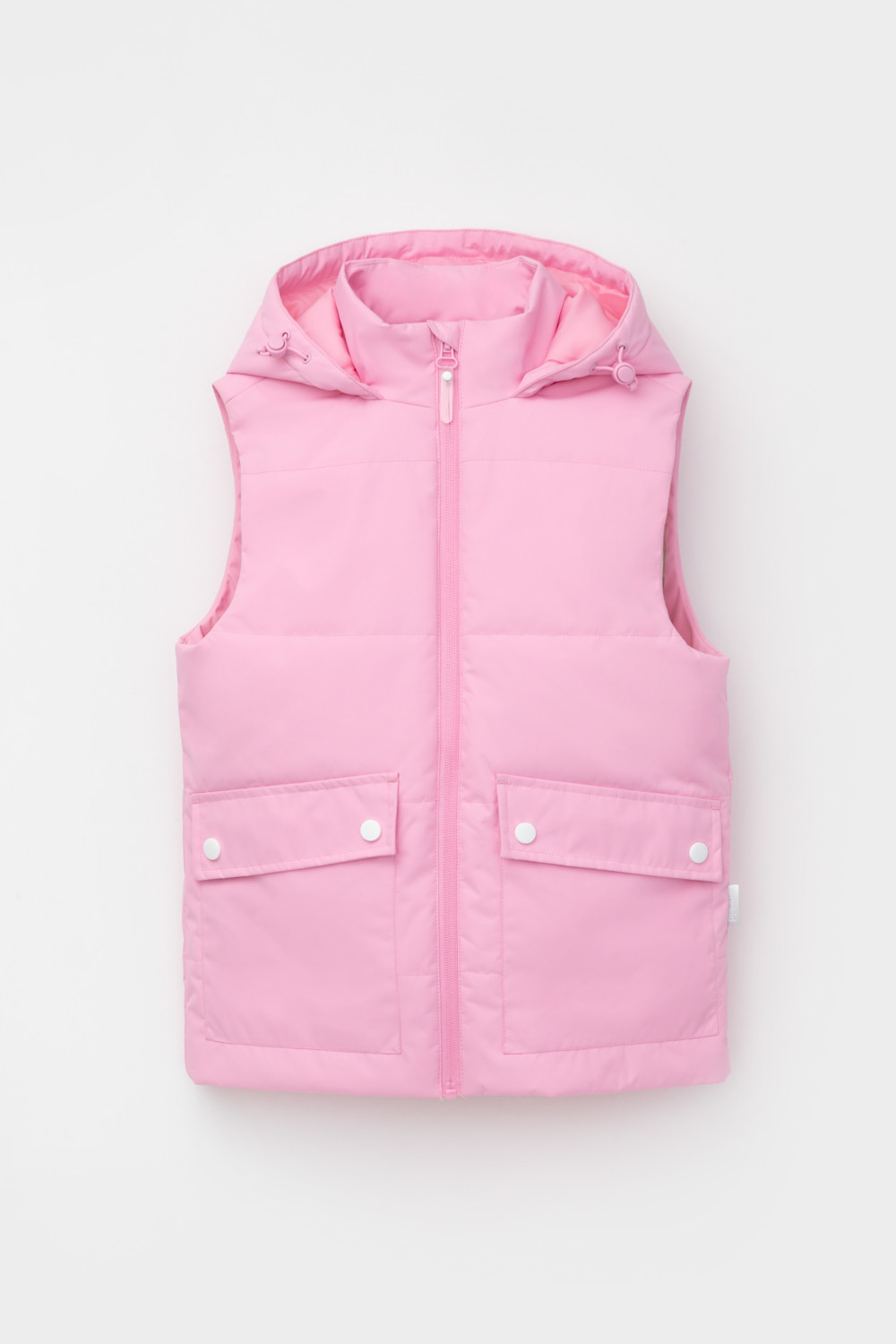 Жилет для девочки, артикул: ВК 35011/6 ГР, цвет: розовый, фото 2