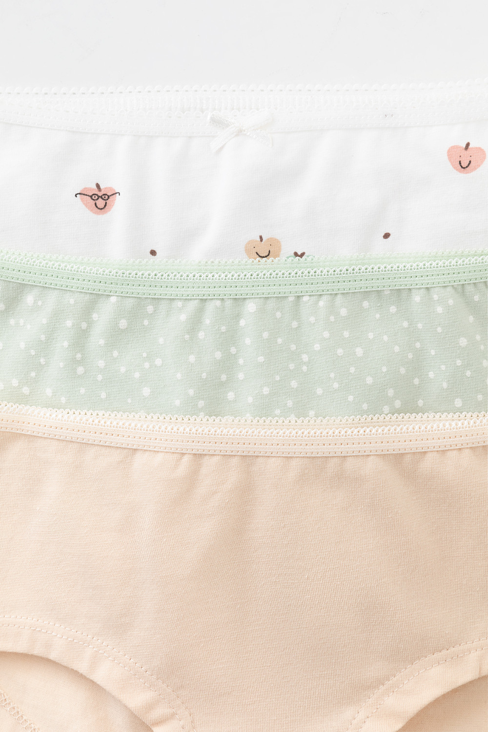 Трусы для девочки, артикул: К 1964-3уп, цвет: зеленый, фото 2