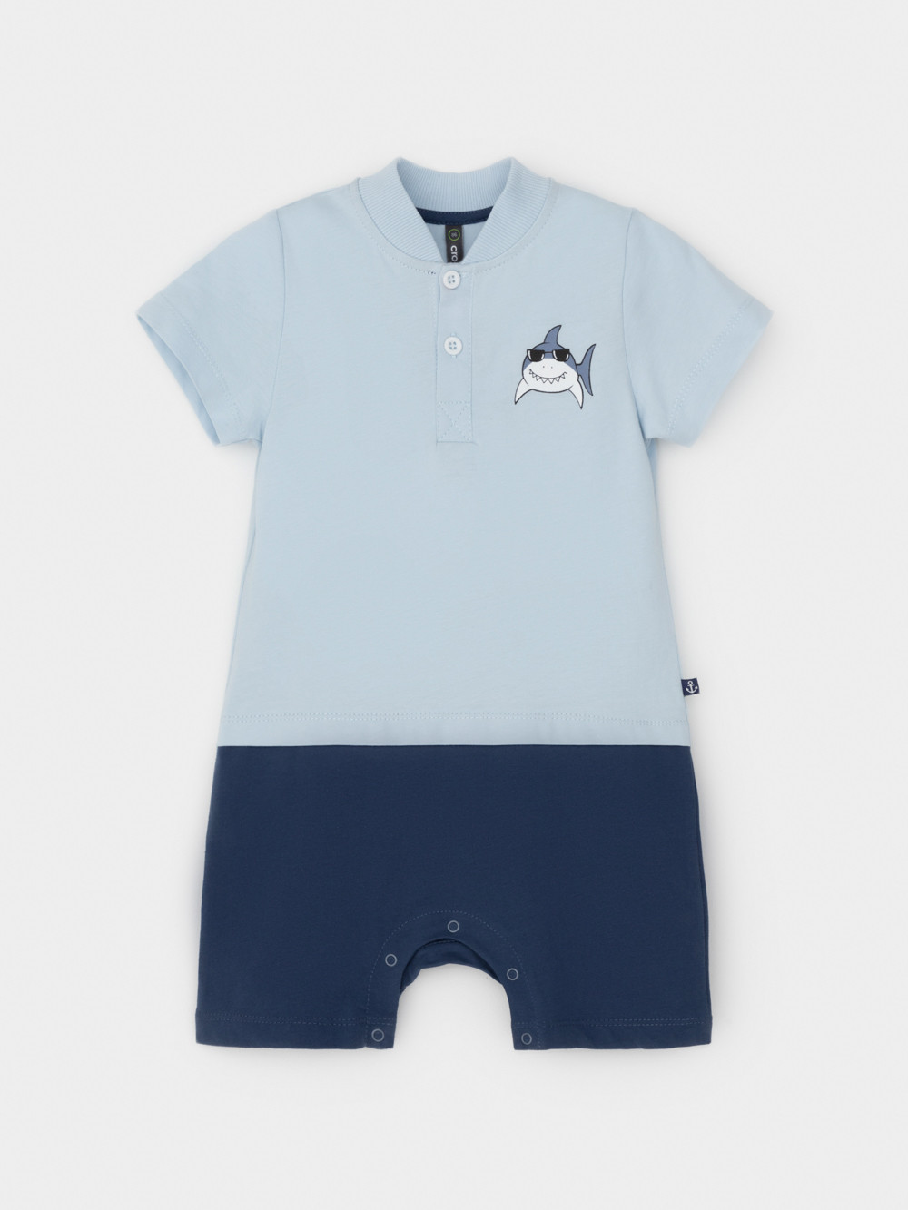 Полукомбинезон для мальчика, артикул: КР 6537, цвет: голубой