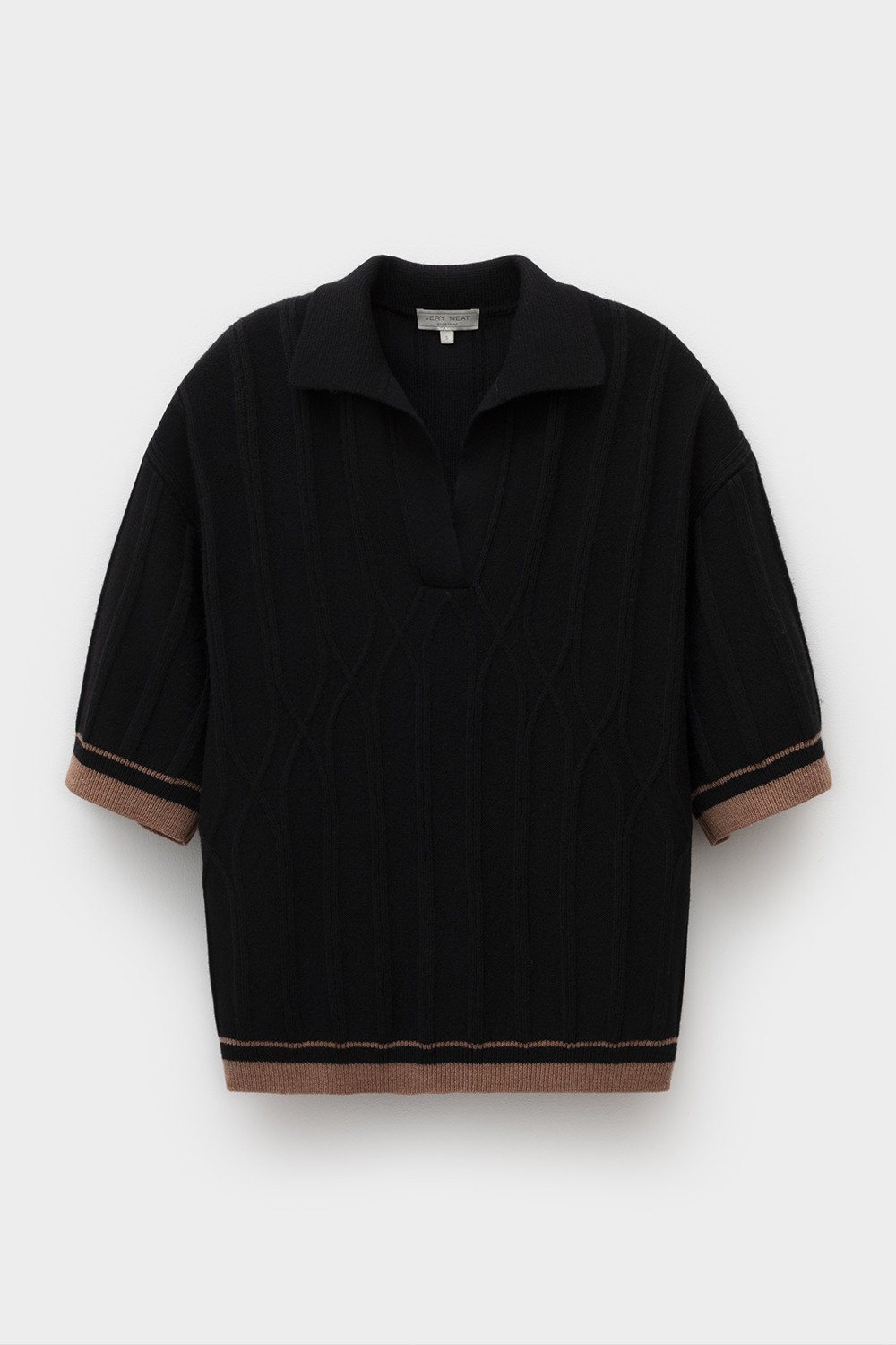 Джемперы женские для мам, артикул: ЕВ 30224/ш, цвет: черный, фото 2