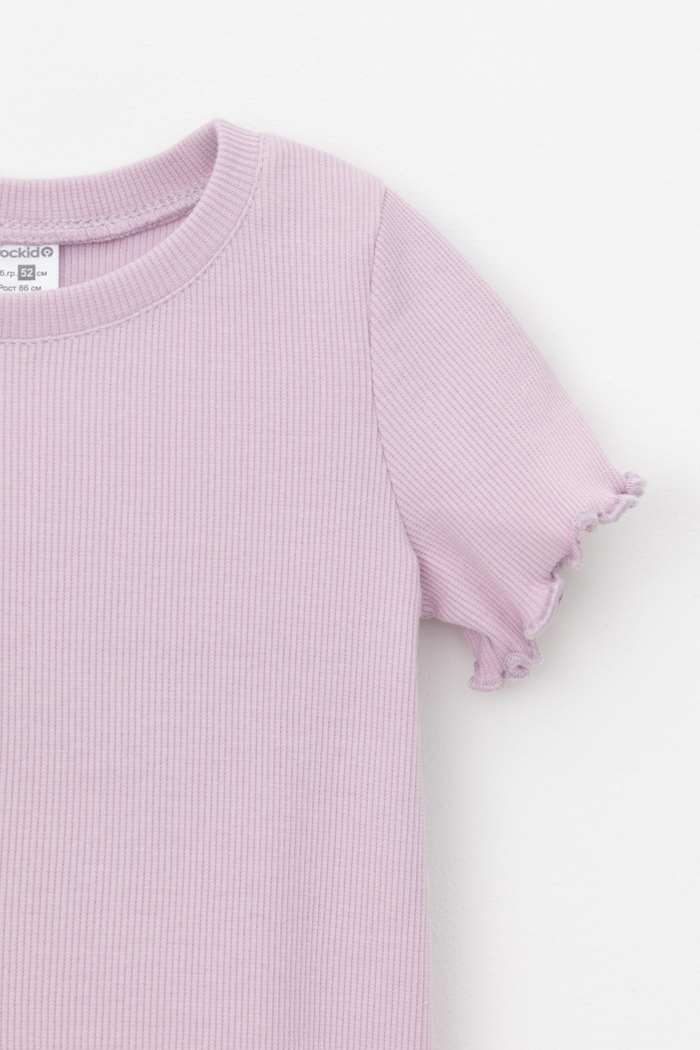 Футболка для девочки, артикул: КР 301989-1, цвет: фиолетовый, фото 2