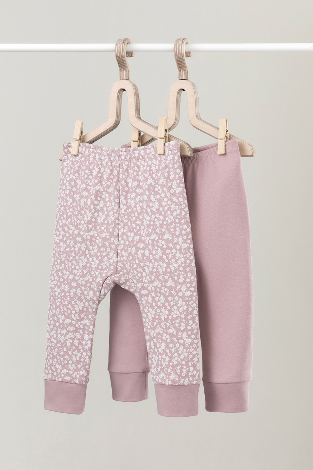 Брюки для новорожденных, артикул: К 4718-2уп, цвет: розовый, фото 2