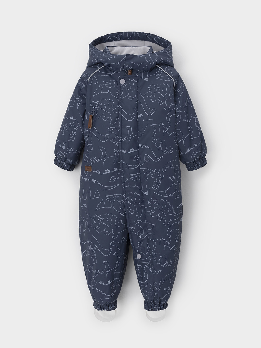 Комбинезоны утепленные для мальчика, артикул: ВК 60085/н/83 Ал, цвет: синий, фото 2