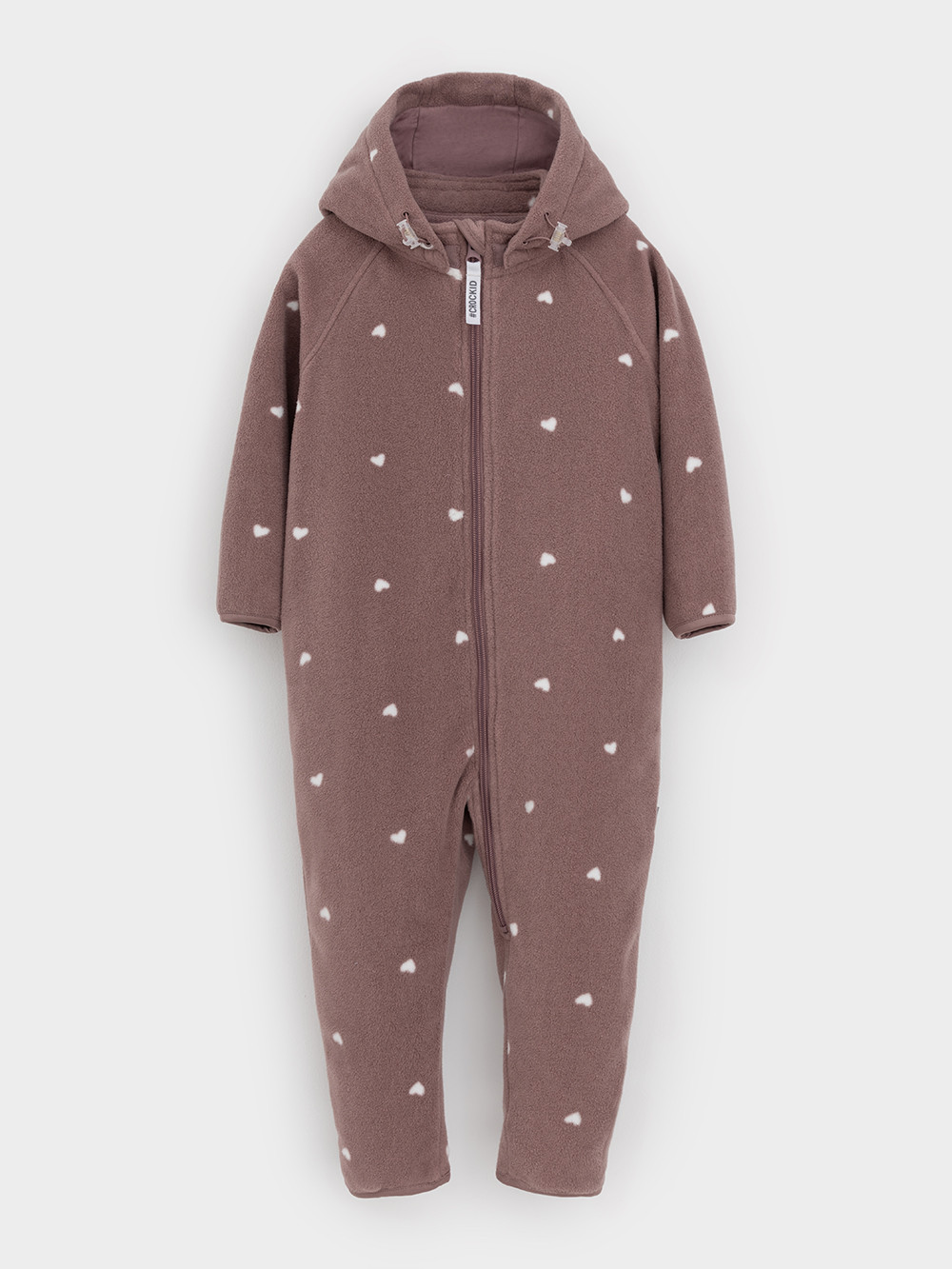 Комбинезон для девочки, артикул: ФЛ 60009/н/1 ГР, цвет: розовый, фото 2