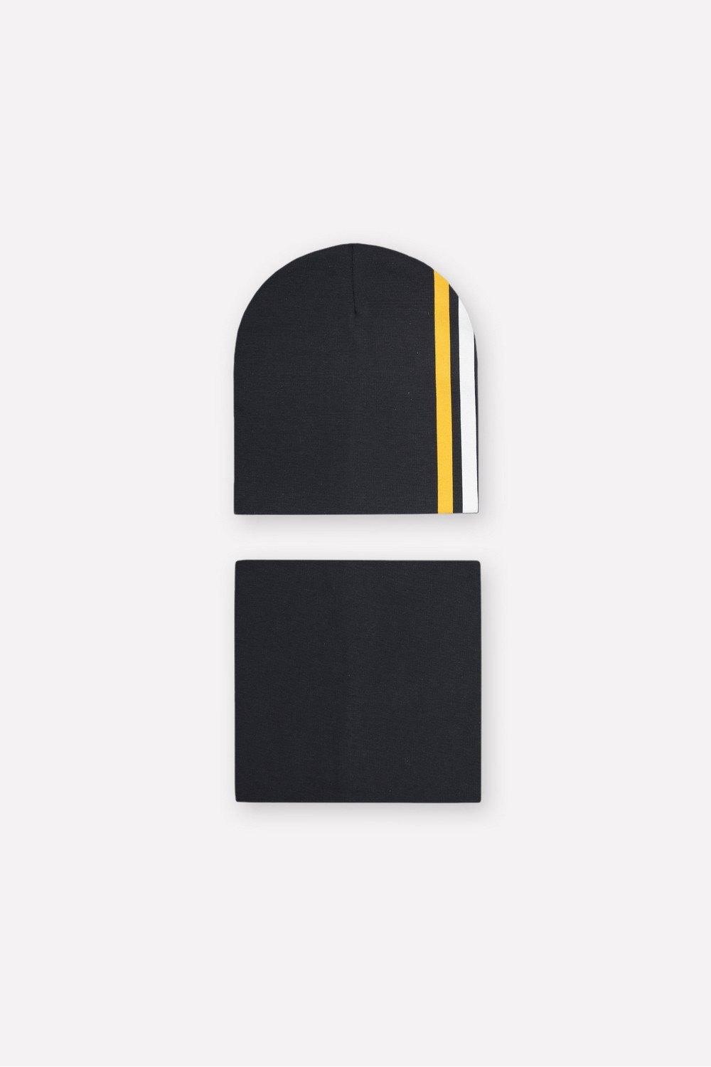 Шапка для мальчика, артикул: К 8125, цвет: темно-серый, фото 2