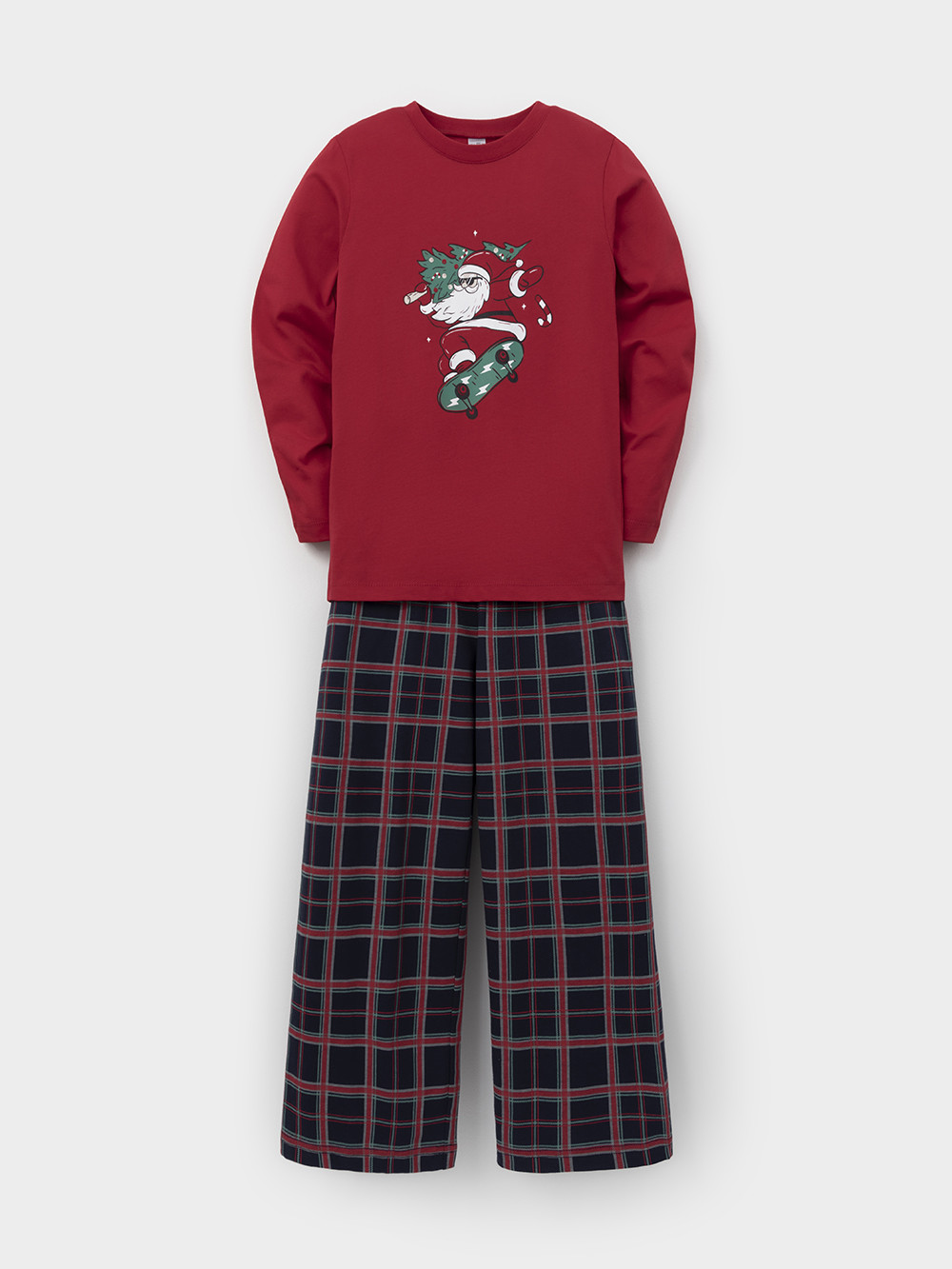 Пижама для мальчика, артикул: К 1600, цвет: красный, фото 2