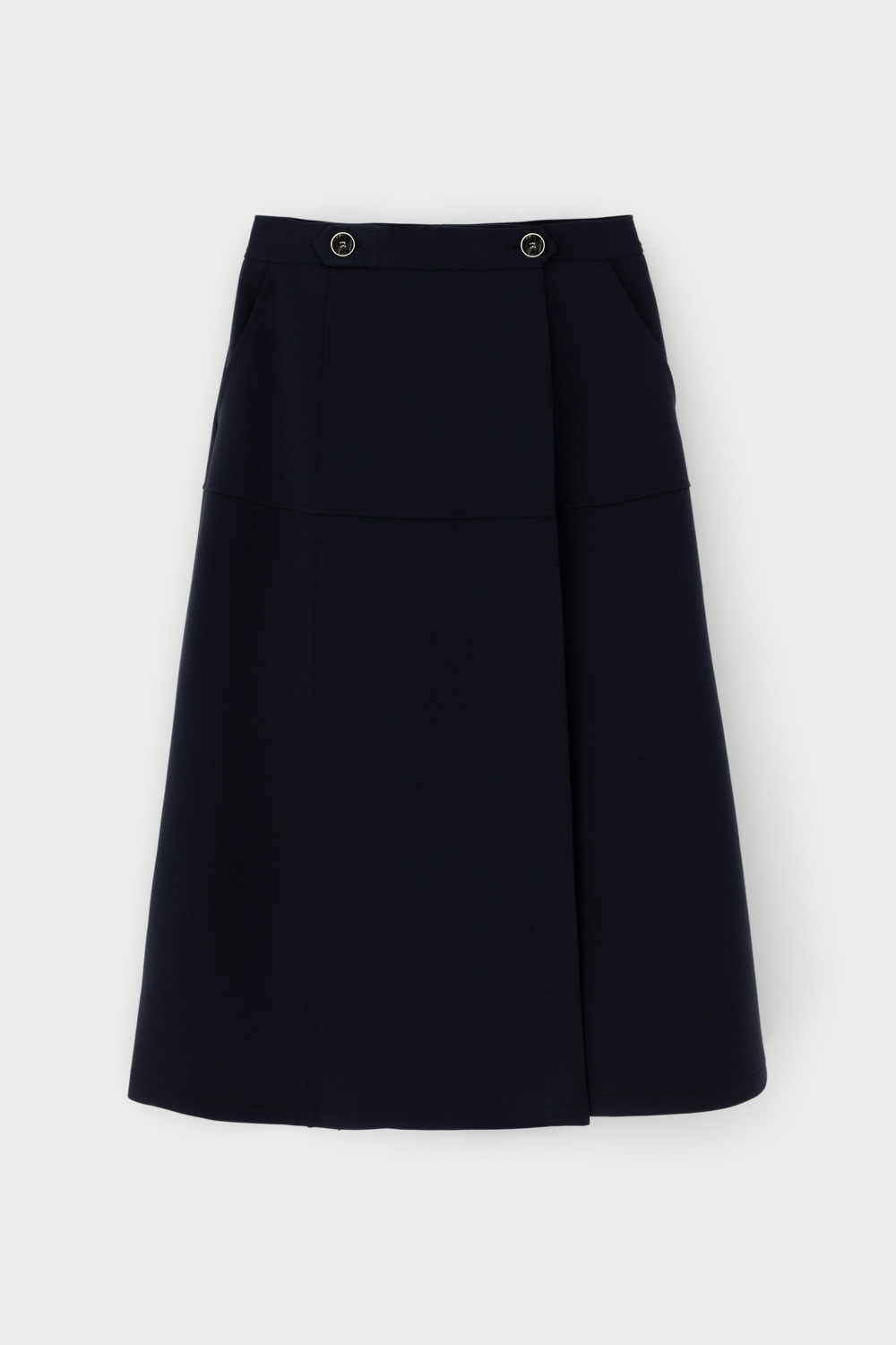 Юбки женские для мам, артикул: ЕВТ 7027, цвет: синий, фото 2