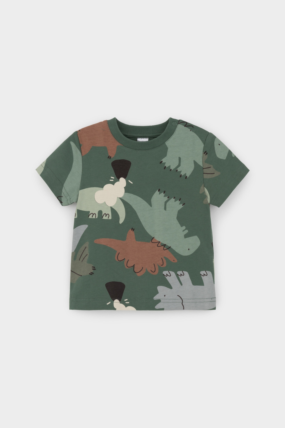 Футболка для мальчика, артикул: КР 302537, цвет: зеленый, фото 2