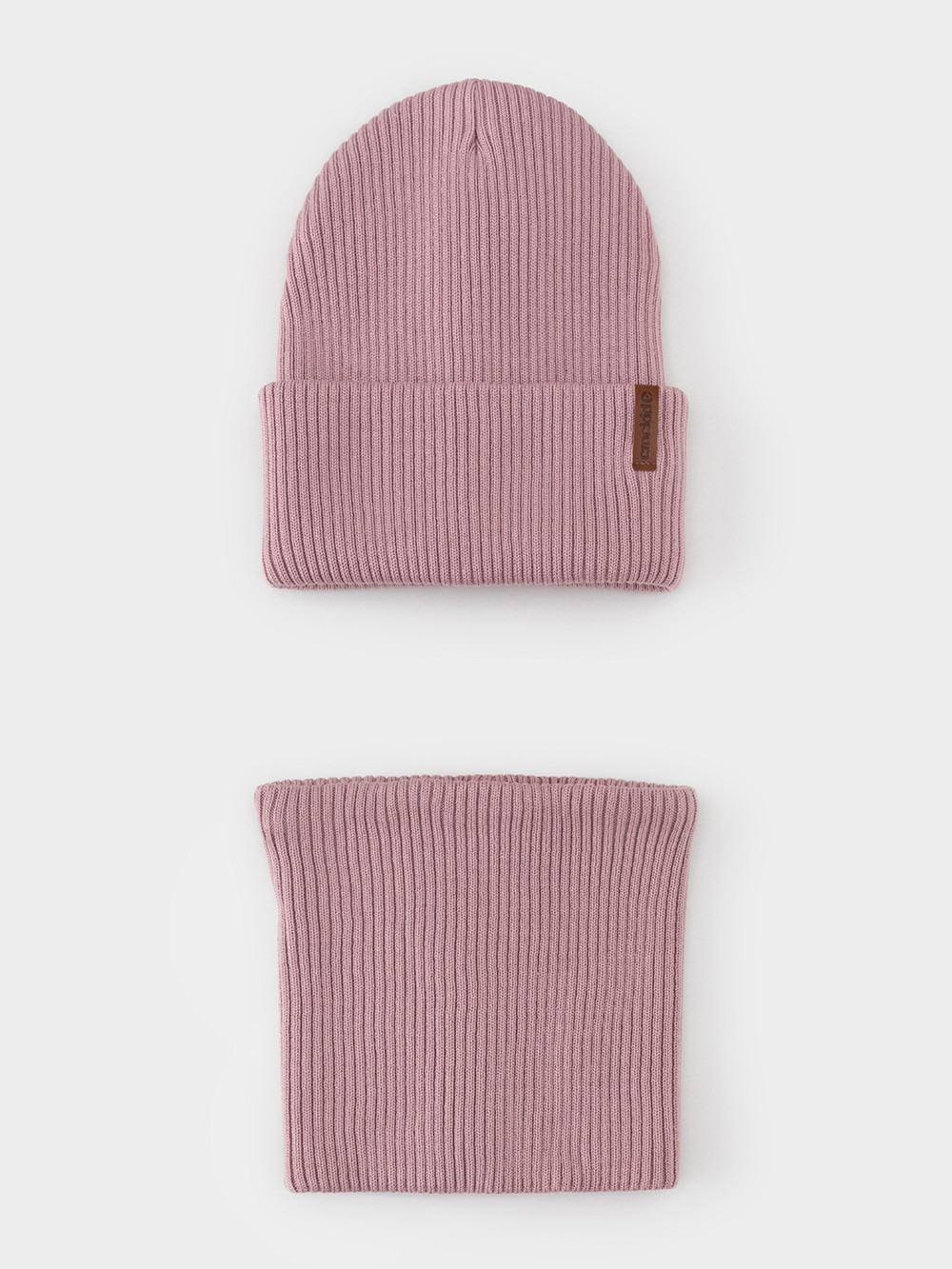 Комплект вязаный для девочки, артикул: КВ 22019, цвет: розовый, фото 2