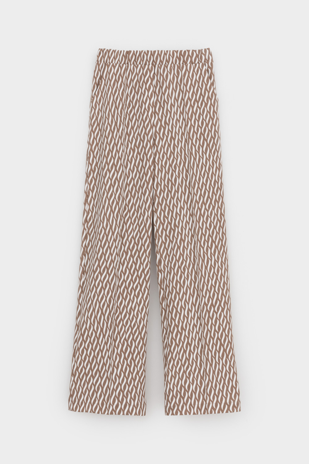 Брюки женские для мам, артикул: ЕВТ 4151, цвет: бежевый, фото 2