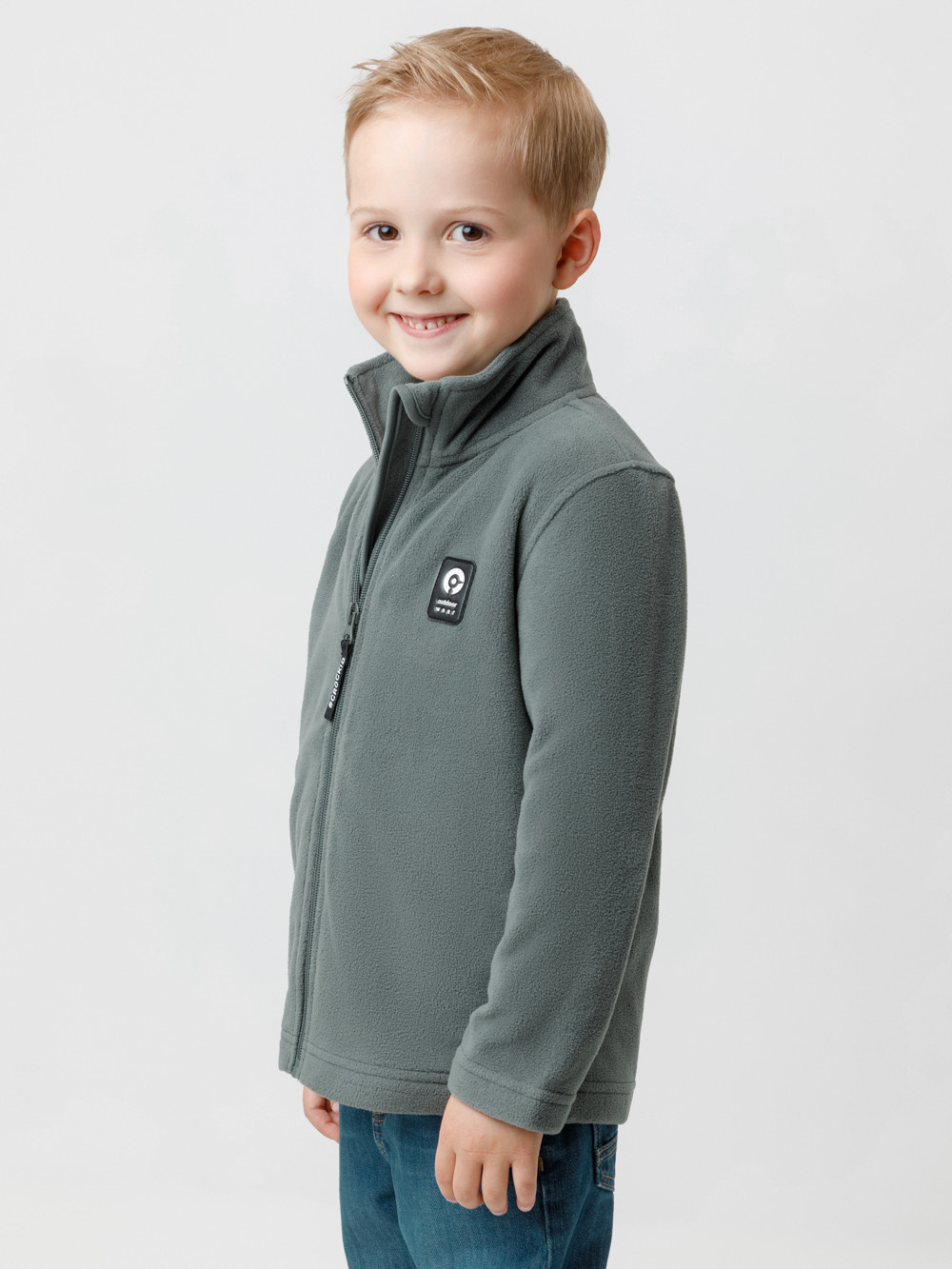 Куртка для мальчика, артикул: ФЛ 34025-1/5 ГР, цвет: зеленый, фото 2