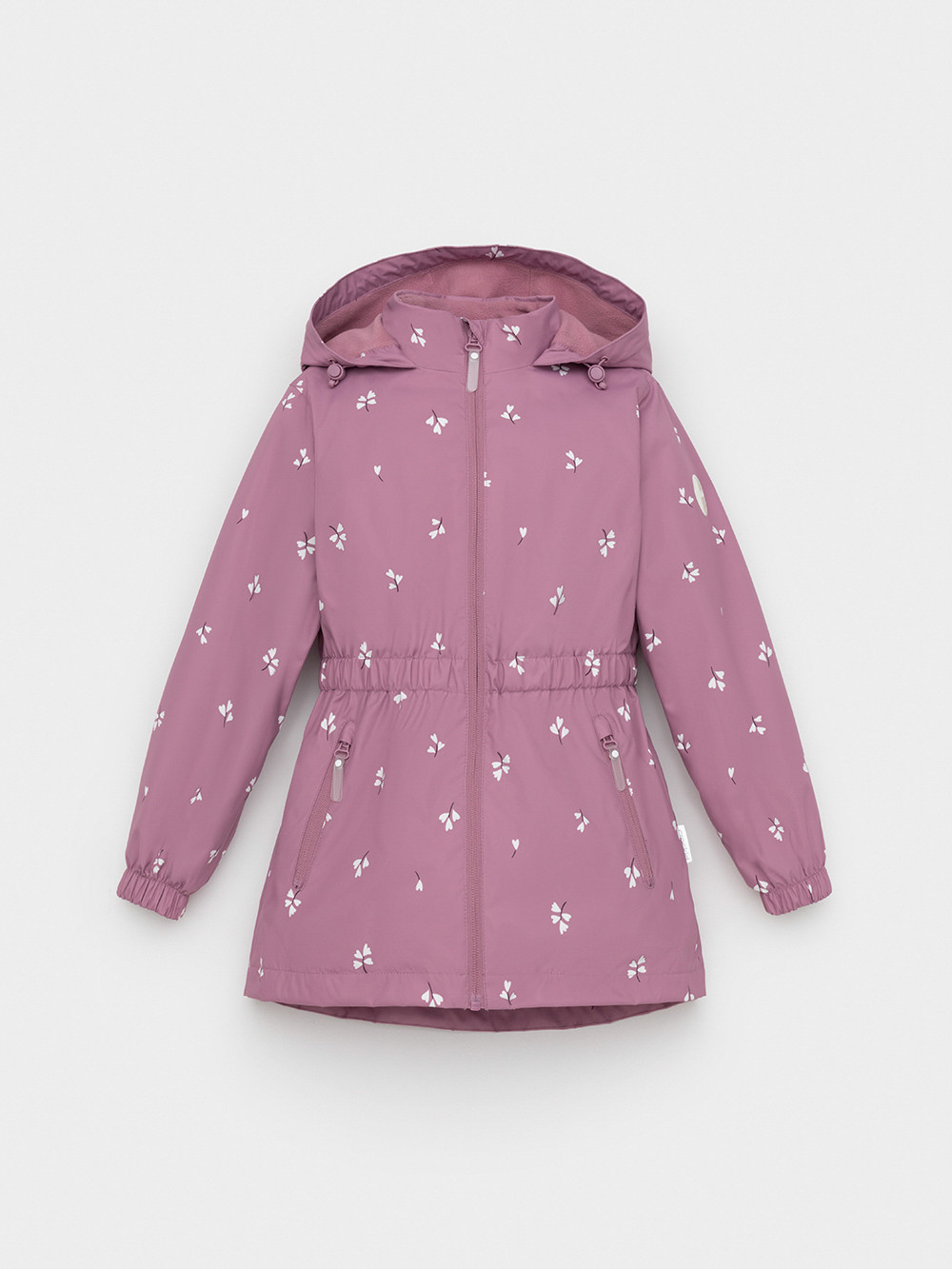 Куртка для девочки, артикул: ВК 32123/н/5 УЗГ, цвет: бордовый, фото 2