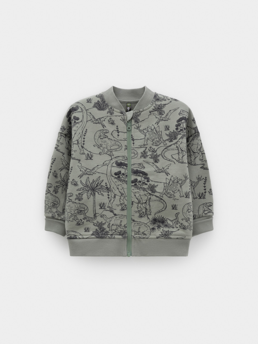 Жакет для мальчика, артикул: КР 302777, цвет: хаки, фото 2