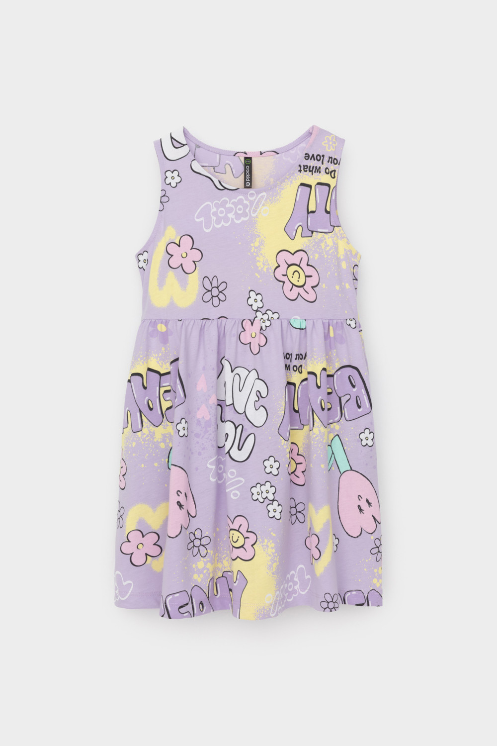 Платье для девочки, артикул: КР 5867, цвет: фиолетовый, фото 2